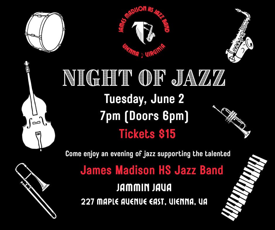 JMHS Jazz Band Concert at Jammin Java