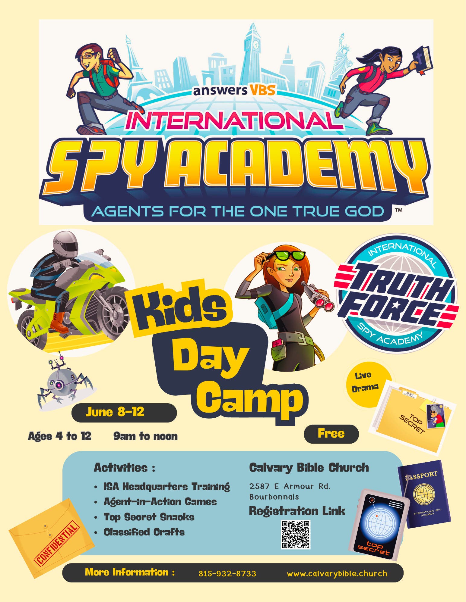 International Spy Academy Day Camp