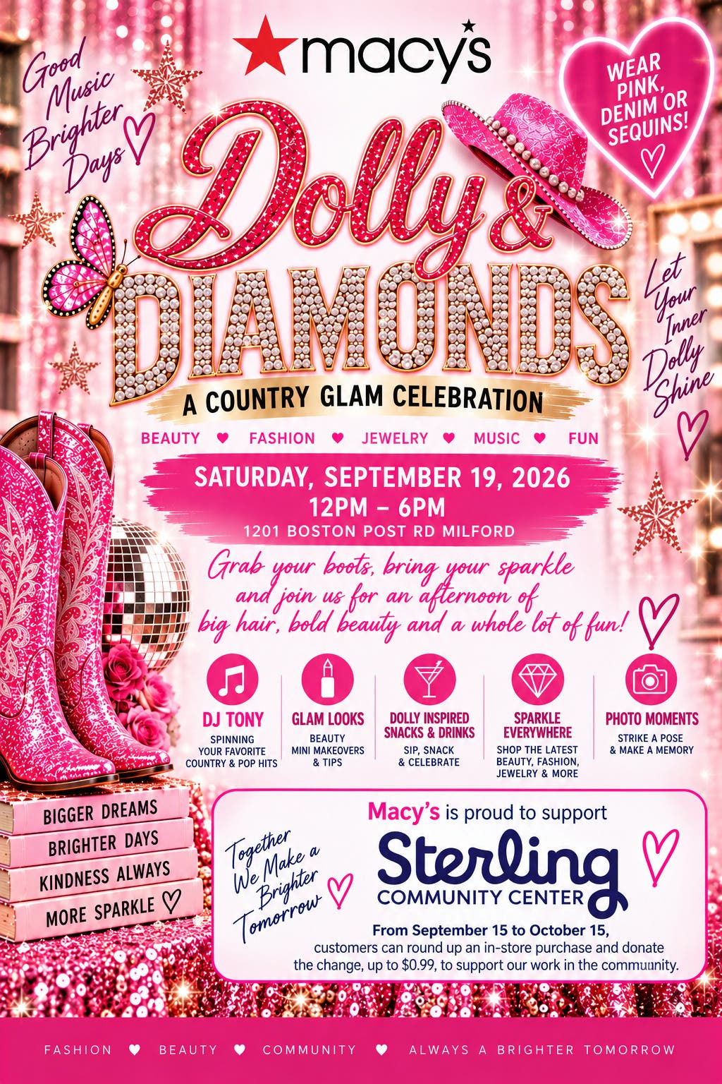 Dolly & Diamonds Event