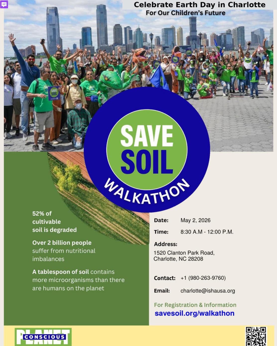 Save Soil Walkathon