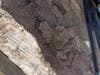 Moon crater surface