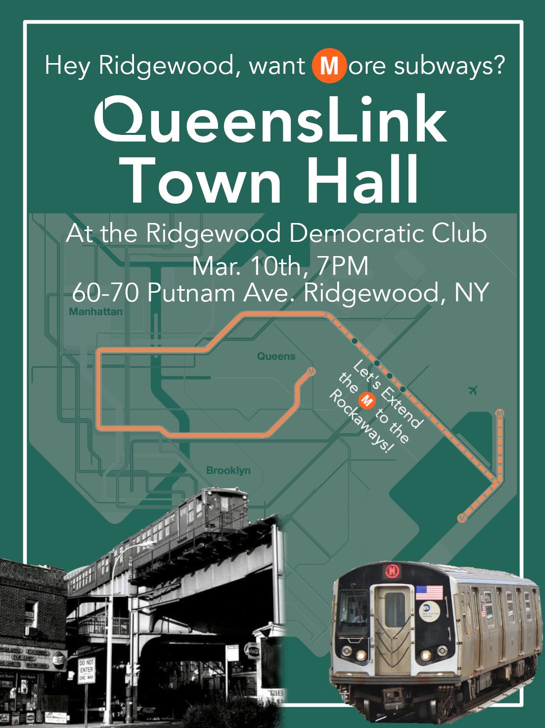 Mar 10 | QueensLink Town Hall | Bushwick, NY Patch