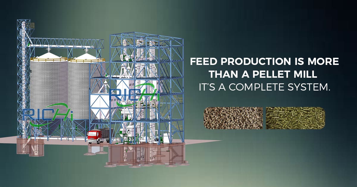 Compact Livestock Feed Production Line for Small and Medium Farms