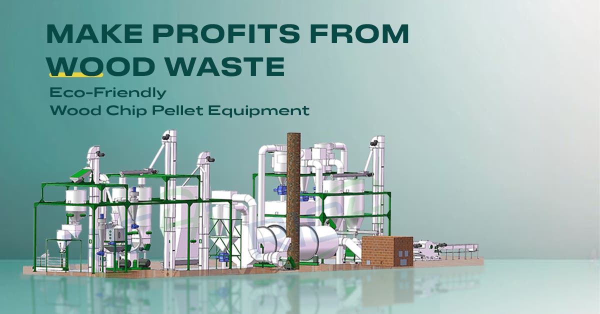 Wood Shavings Pellet Fuel Production for Renewable Energy