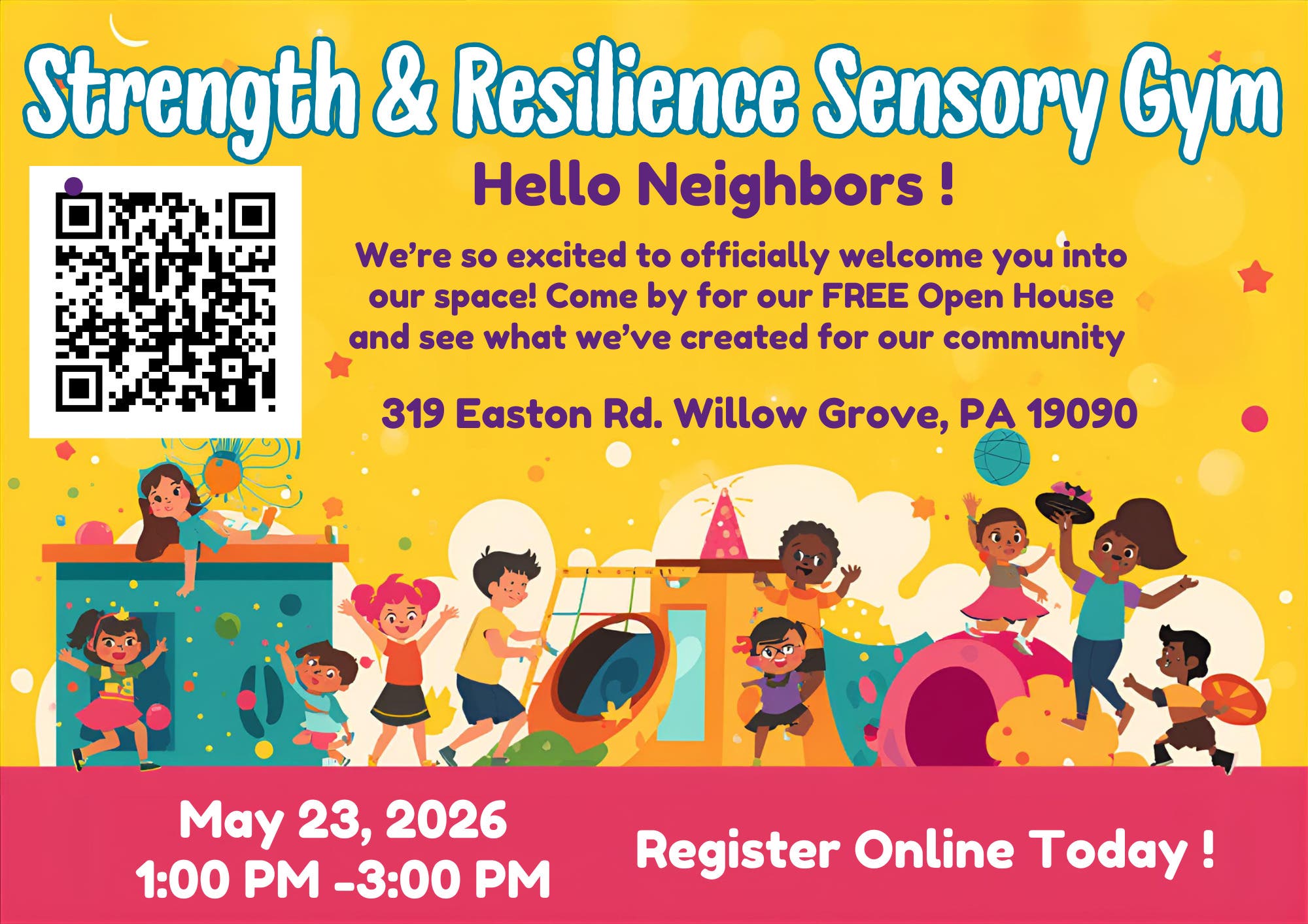 SR Sensory Gym Community Day !