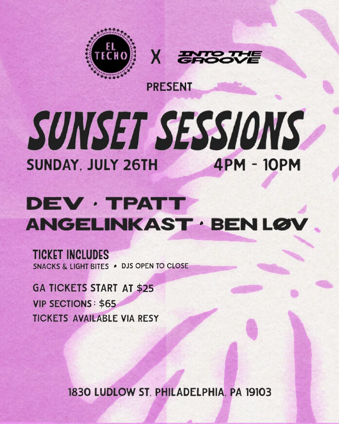 Sunset Sessions at El Techo
