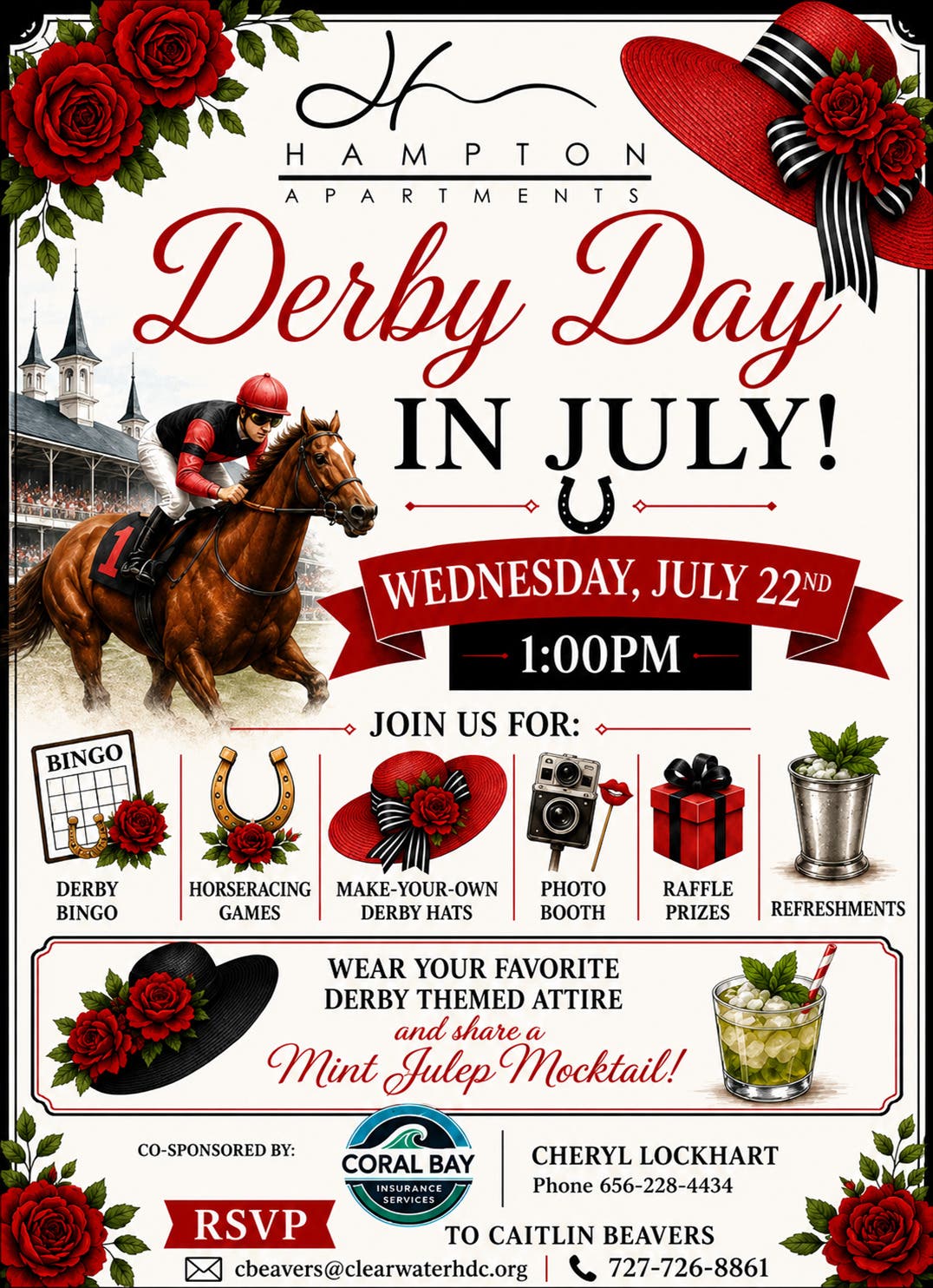 Hampton Derby Day in July