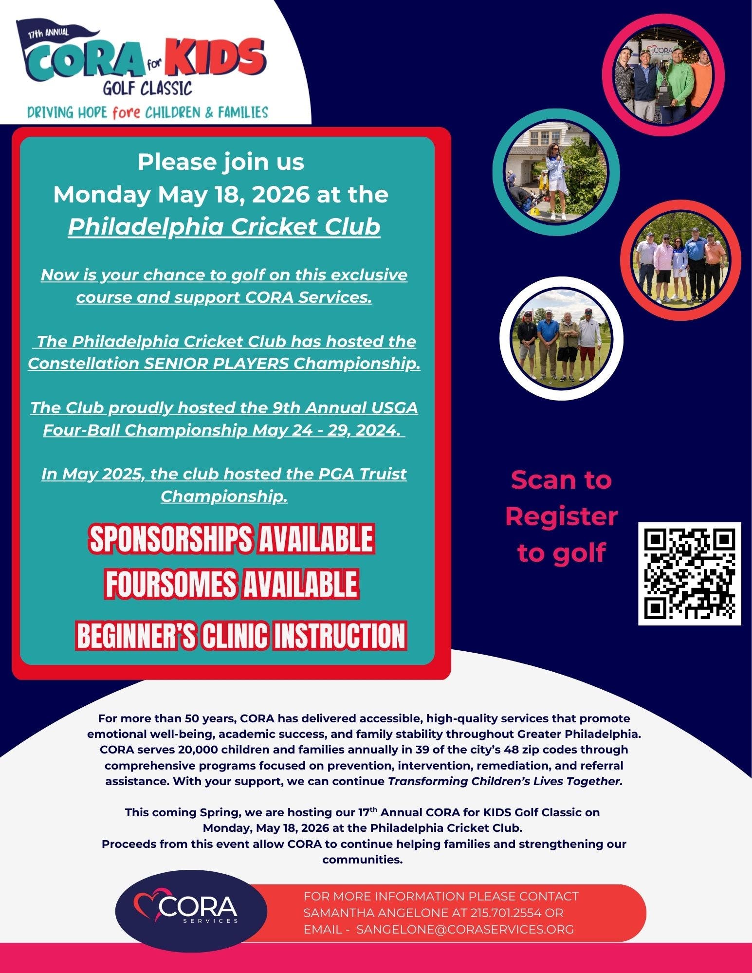 17th Annual CORA For Kids Golf Classic