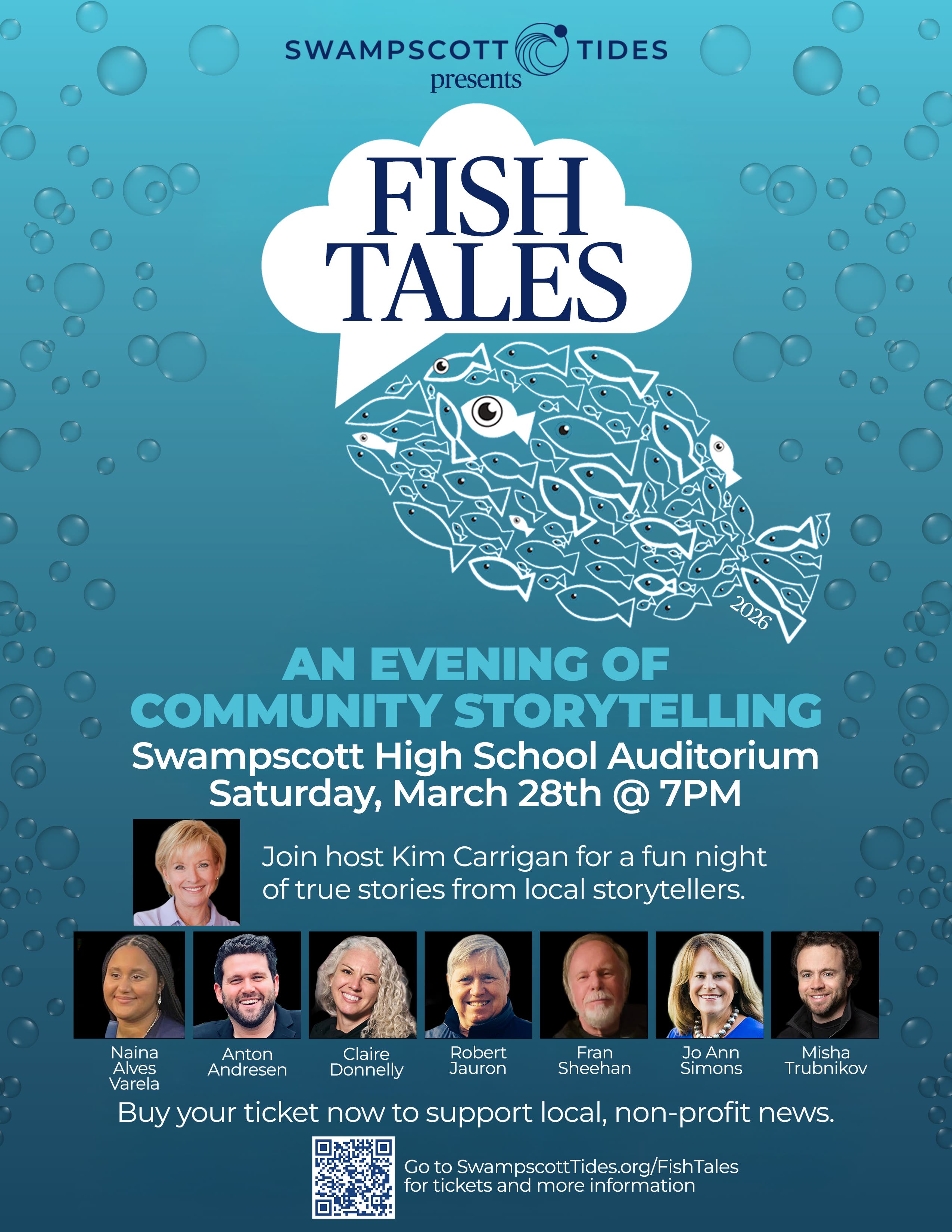 2026 Swampscott Fish Tales: An Evening of Community Storytelling 