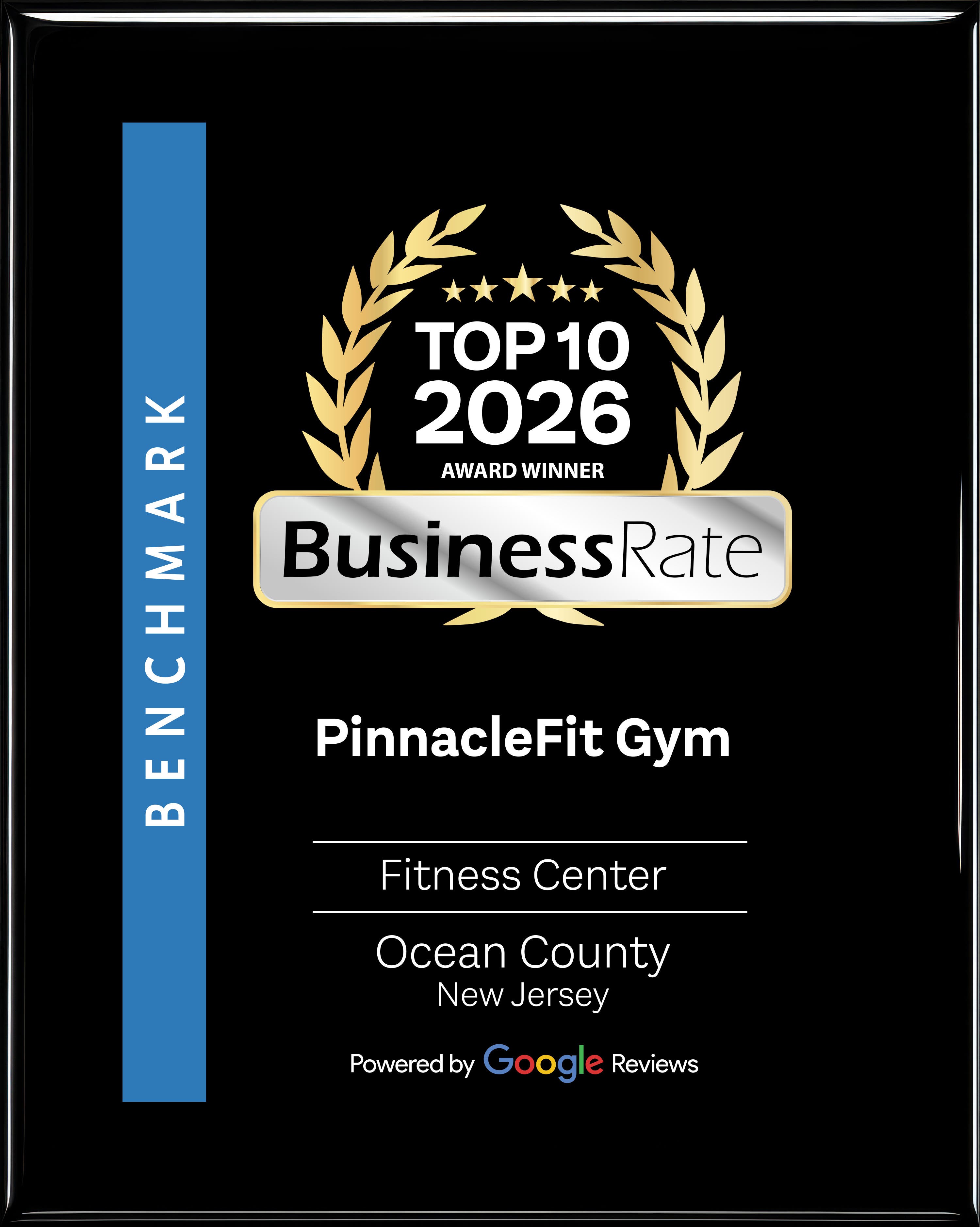 PinnacleFit Gym Named One of the Top 10 Gyms in Ocean County!