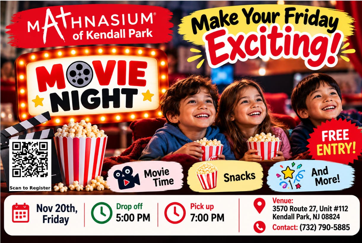 Movie Night @ Mathnasium of Kendall Park