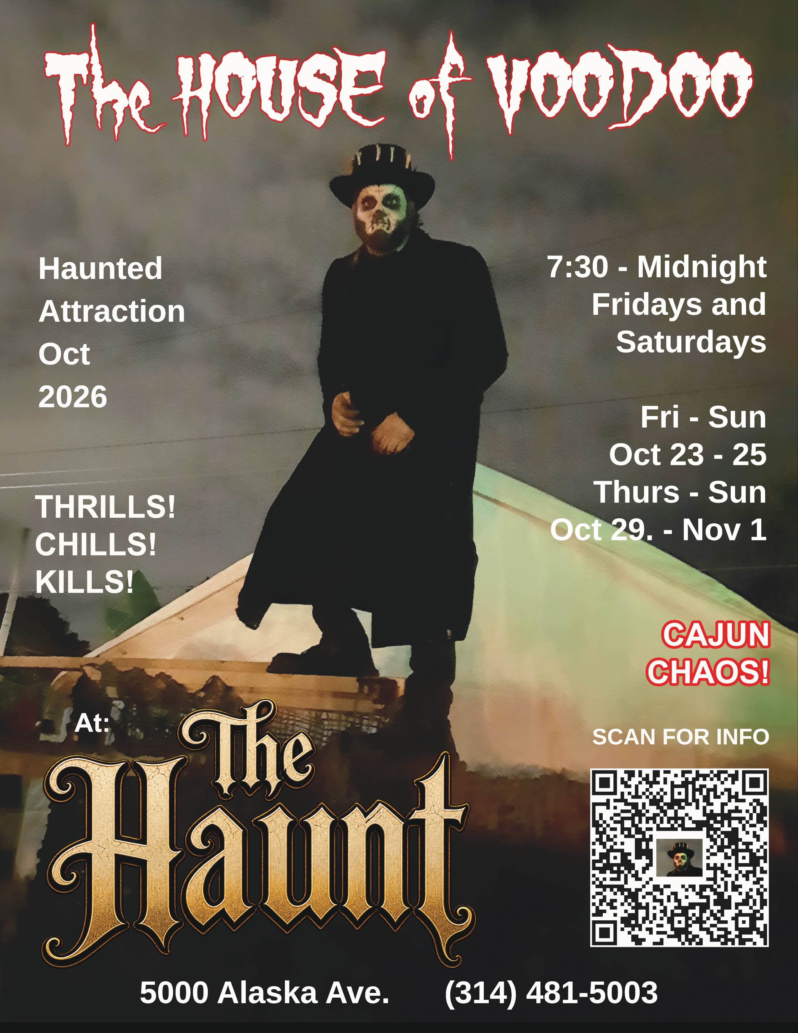 The House of Voodoo Haunted Attraction