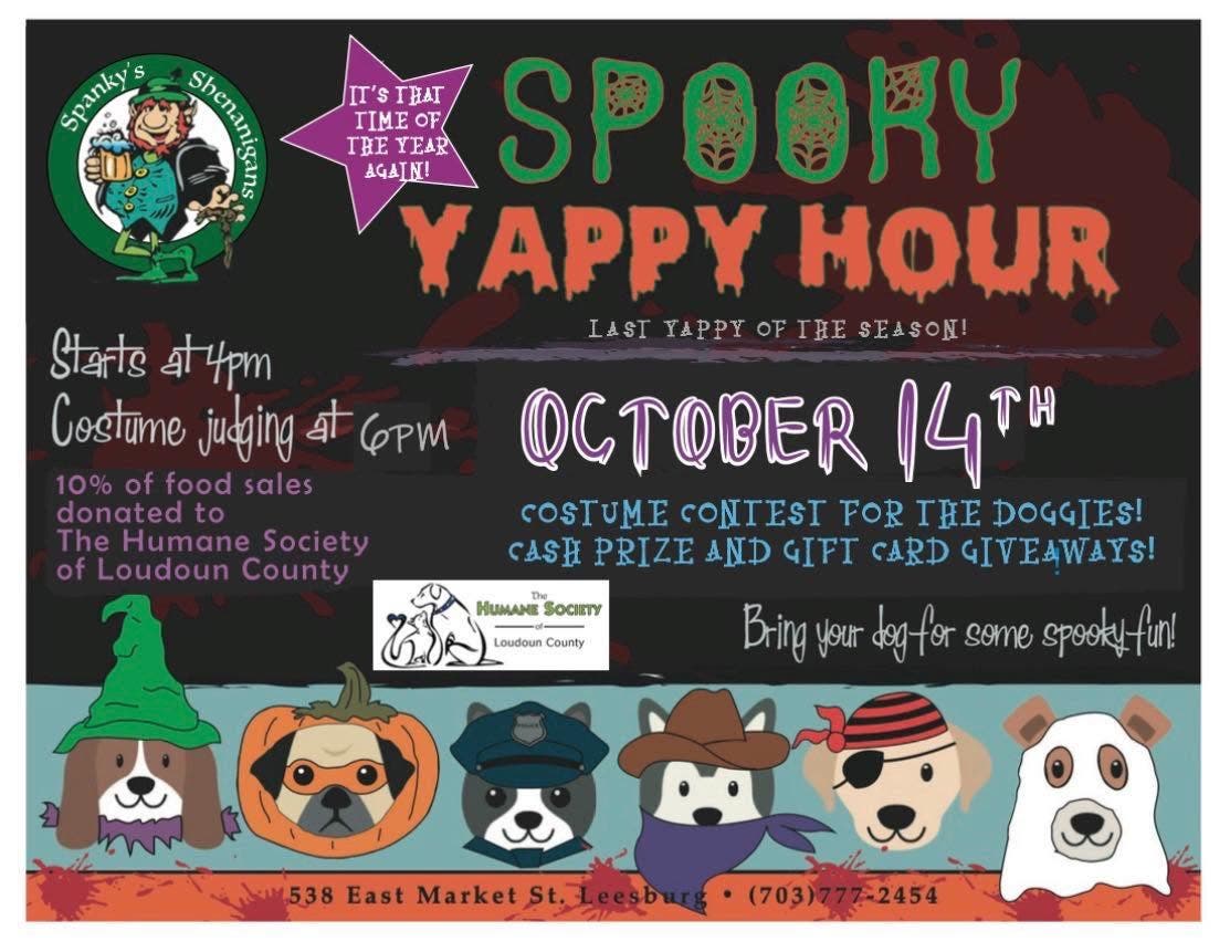 Spooky Yappy Hour