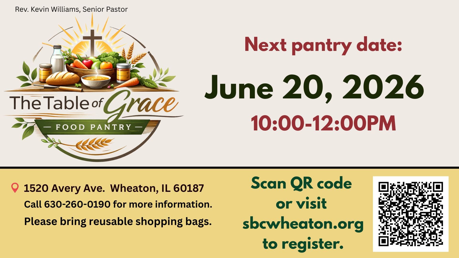 The Table Of Grace Food Pantry