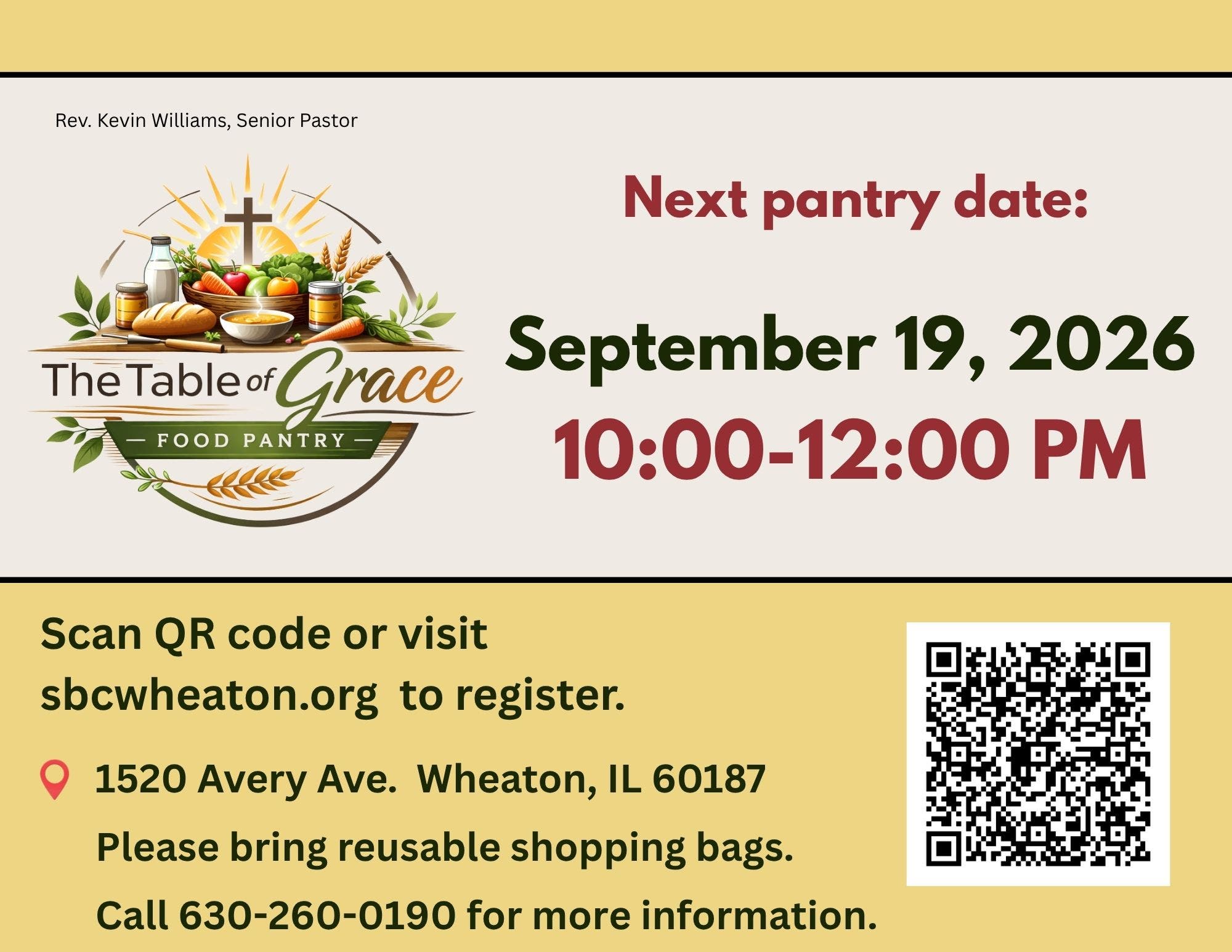 The Table Of Grace Food Pantry