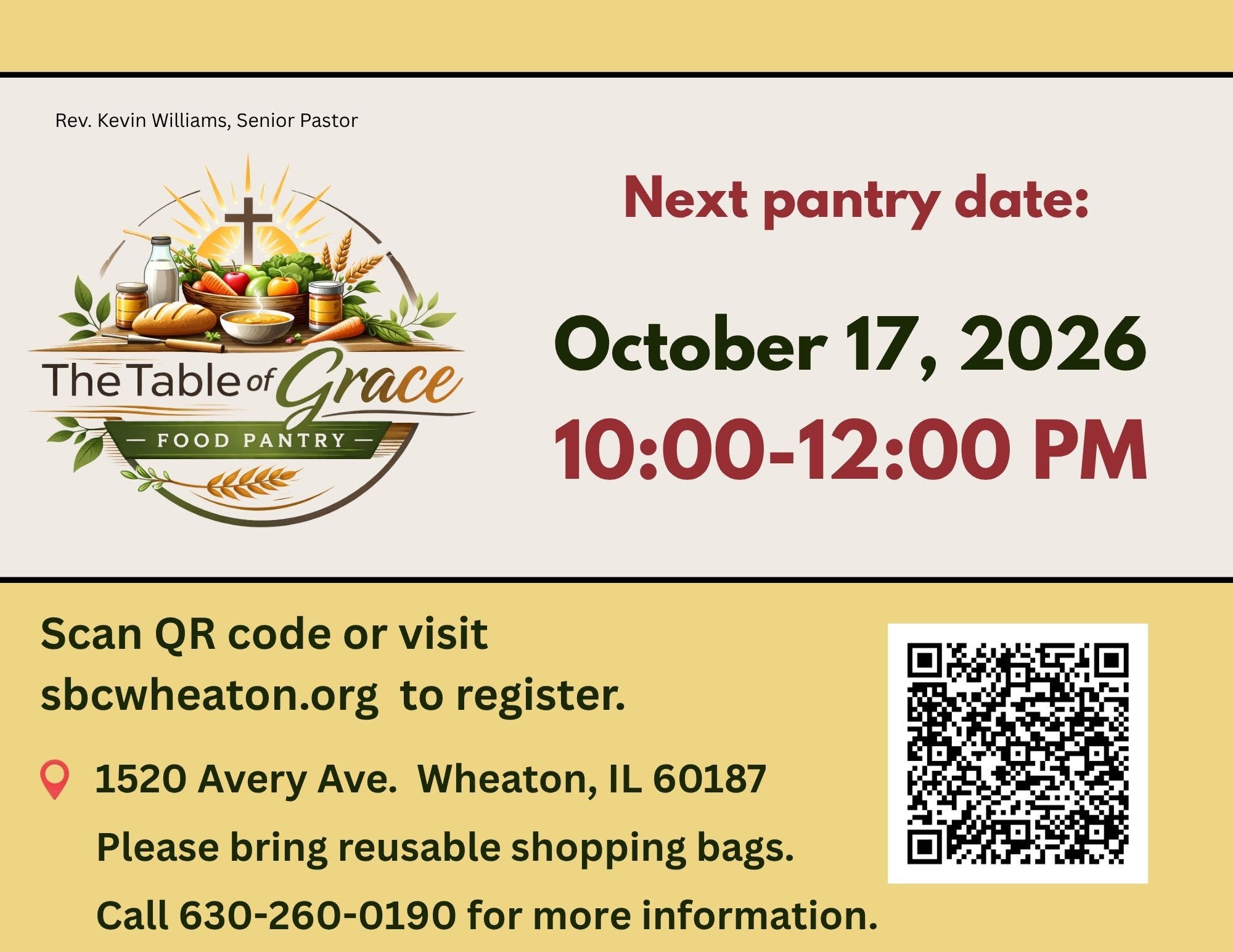 The Table Of Grace Food Pantry