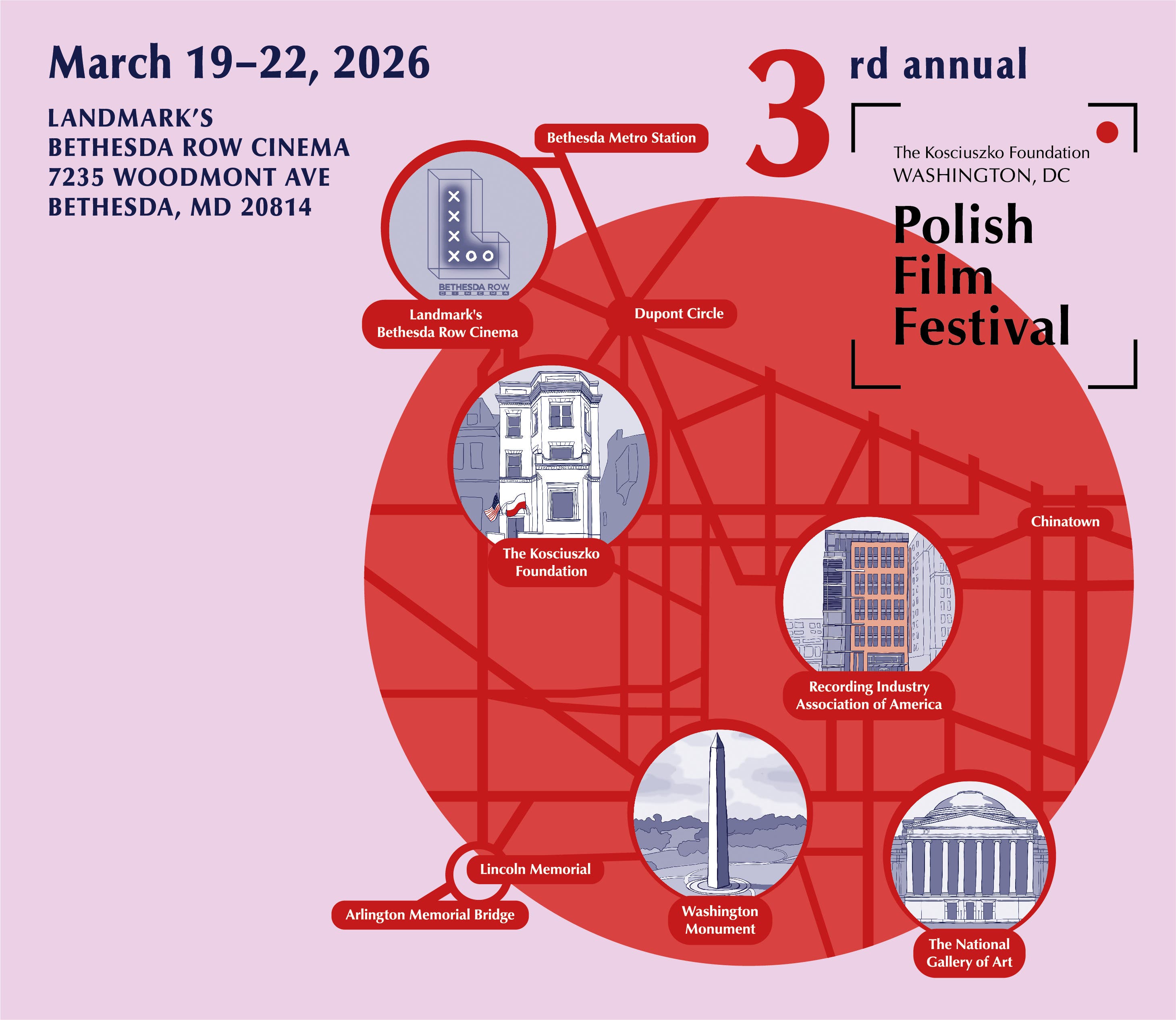 Kosciuszko Foundation 3rd Washington DC Polish Film Festival