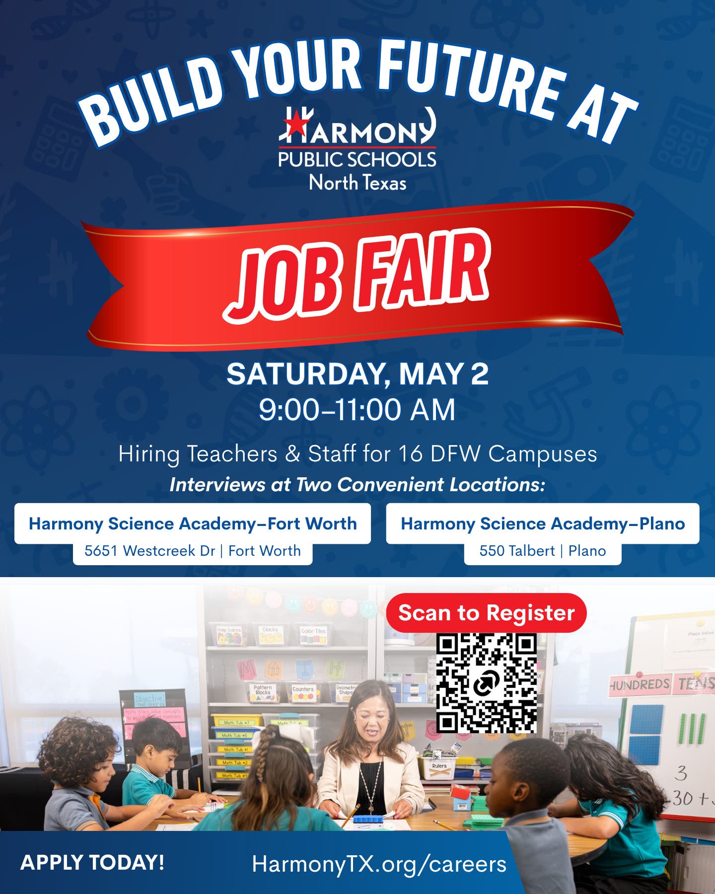 Harmony Public Schools North Texas Hosts Job Fair To Recruit Educators And Staff