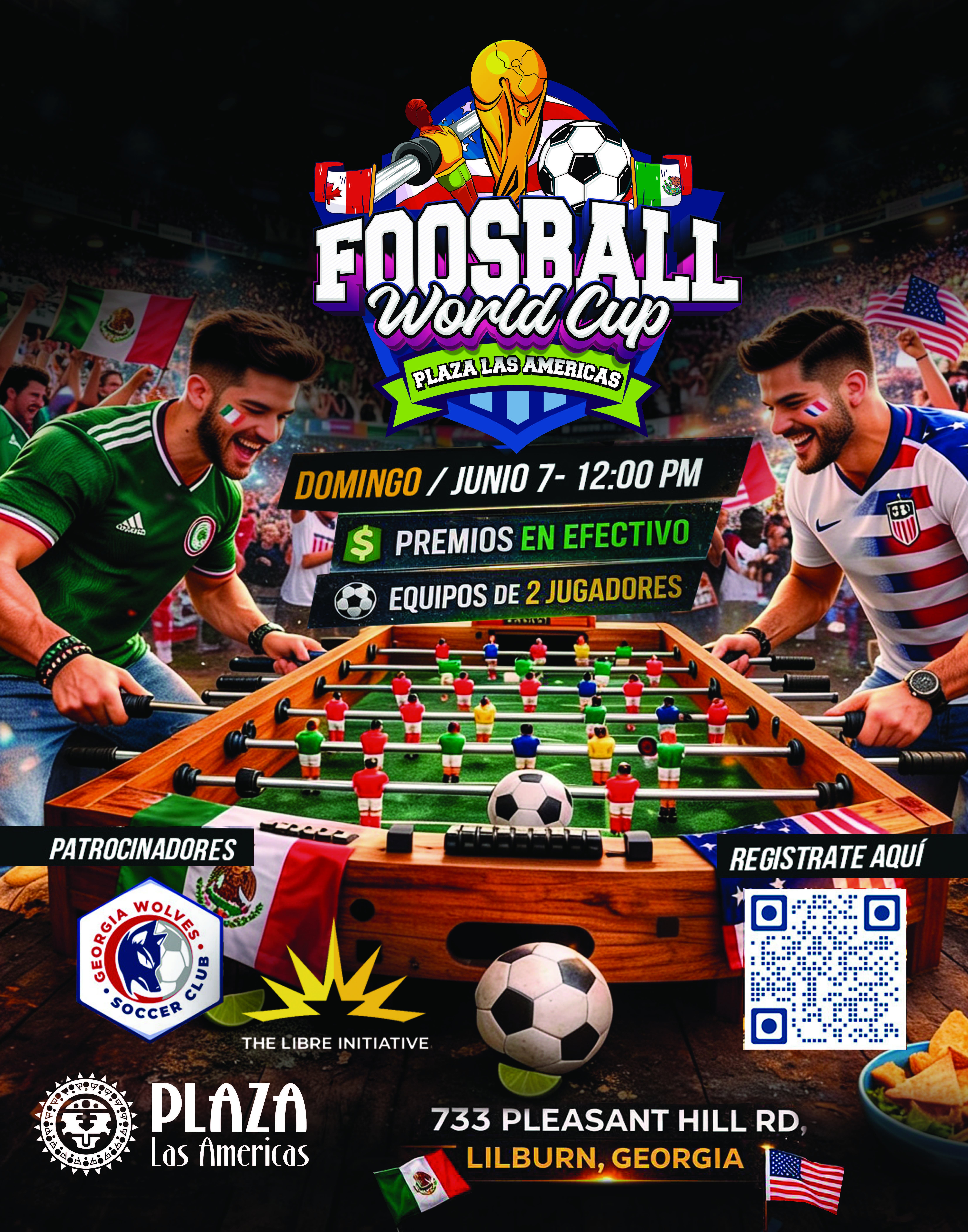 ⚽ Foosball World Cup 2026 – Tournament & Live Spectator Event | Plaza Las Americas