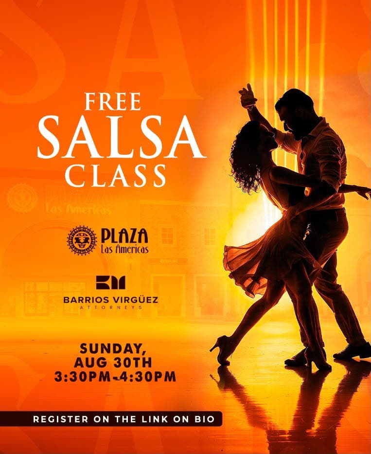 Free Salsa Class Coming to Plaza Las Americas in Lilburn
