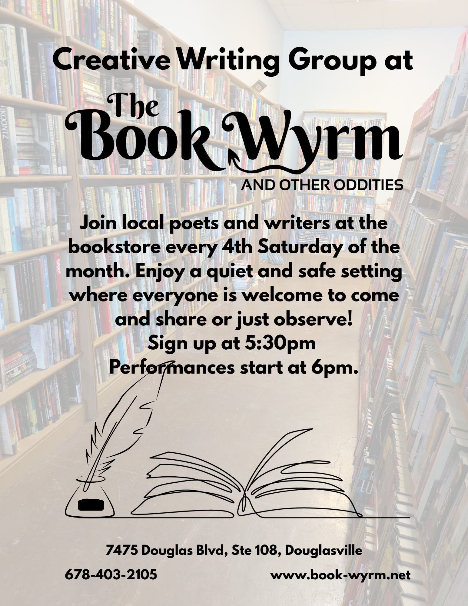 Creative Writing & Discussion Group