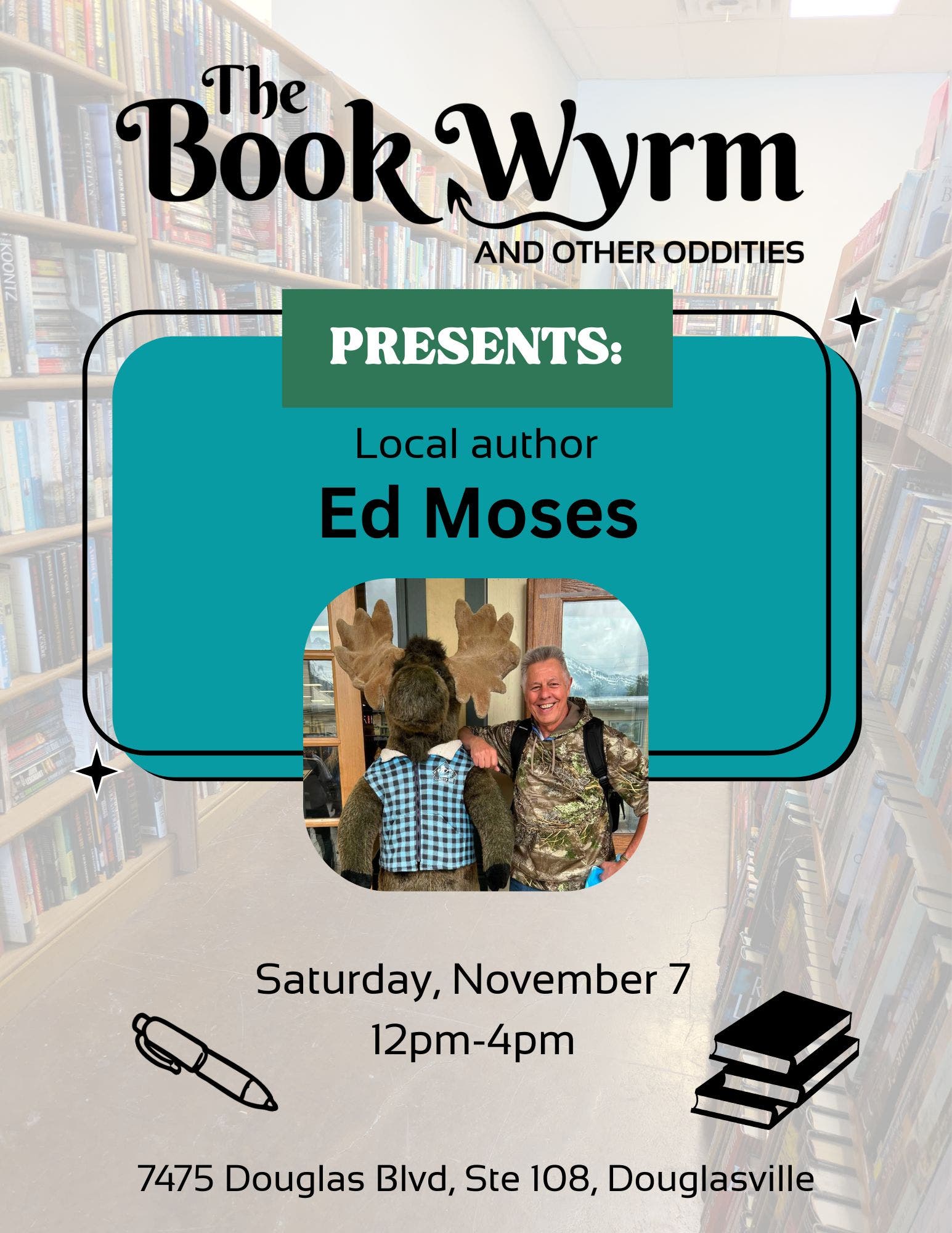 Meet Local Author Ed Moses