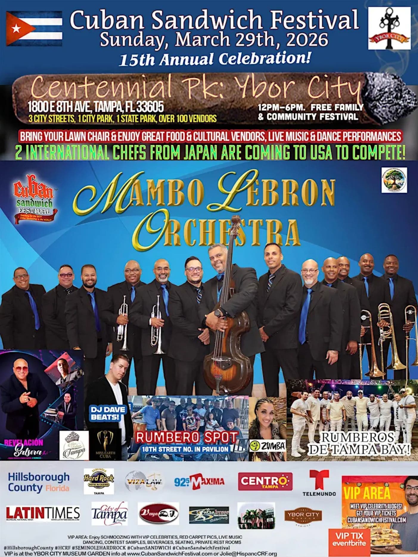 15th Annual International Cuban Sandwich Festival             