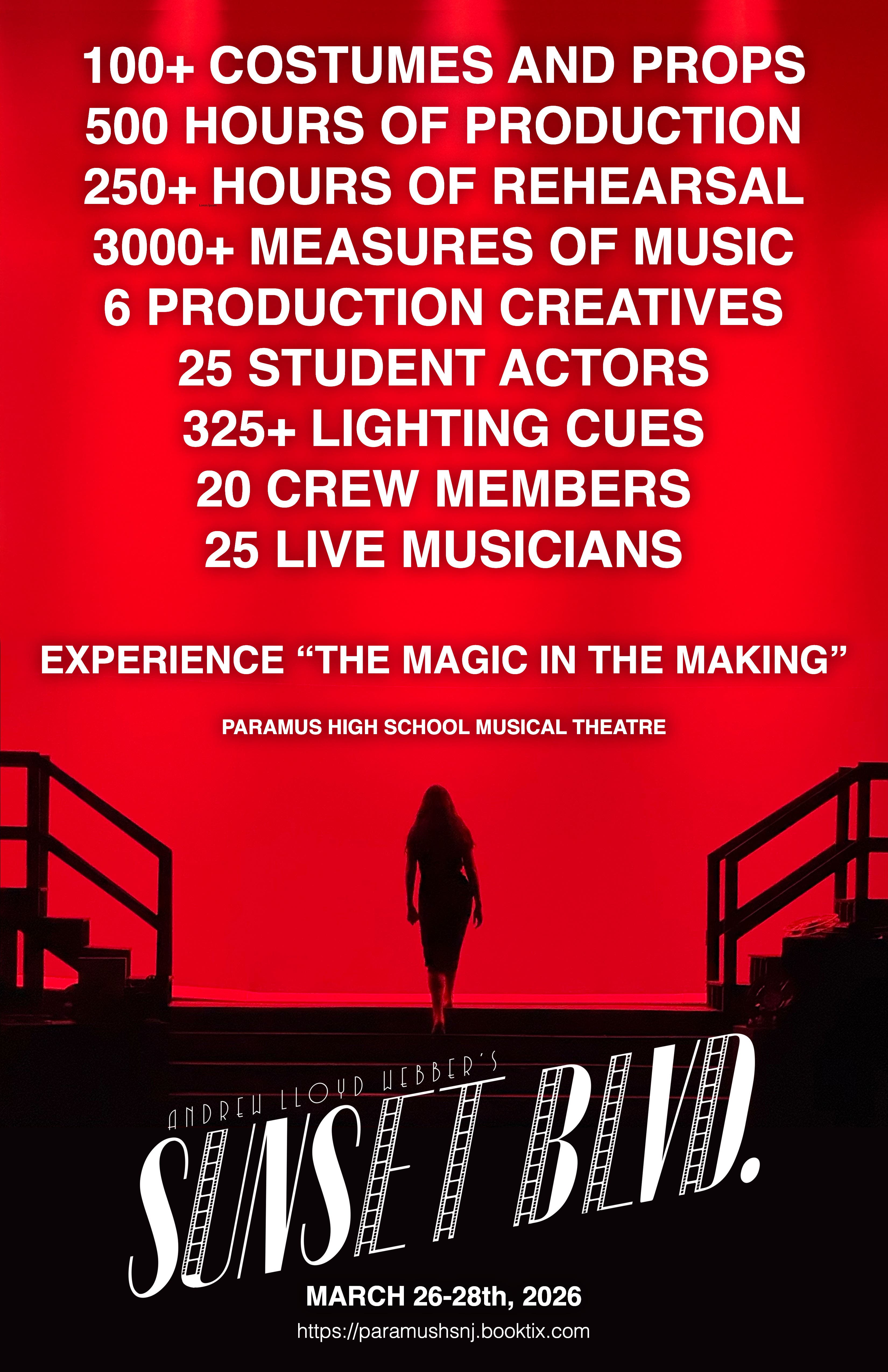 Paramus High School Musical Theatre Presents "Sunset Blvd."