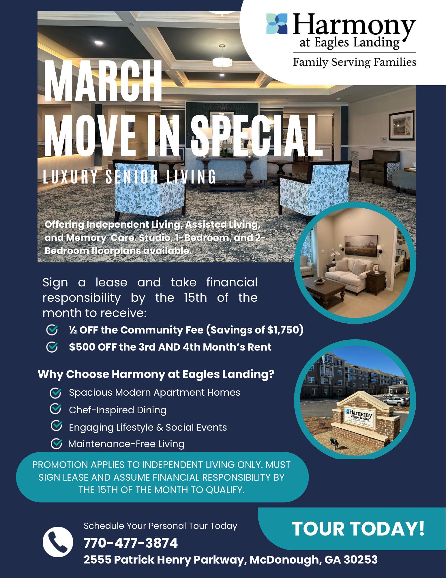 March Move In Special