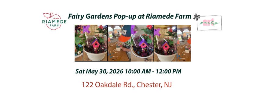 Fairy Garden Pop-up