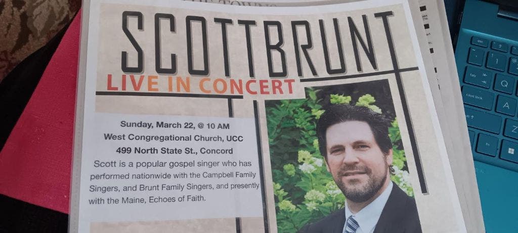 Scott Brunt  Live in Concert