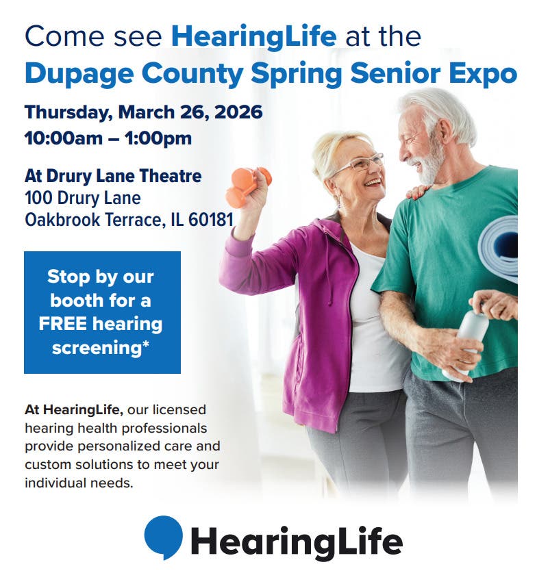 HearingLife of Aurora at the DuPage County Spring Senior EXPO