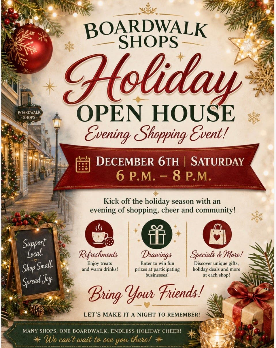Boardwalk Shops Holiday Open House