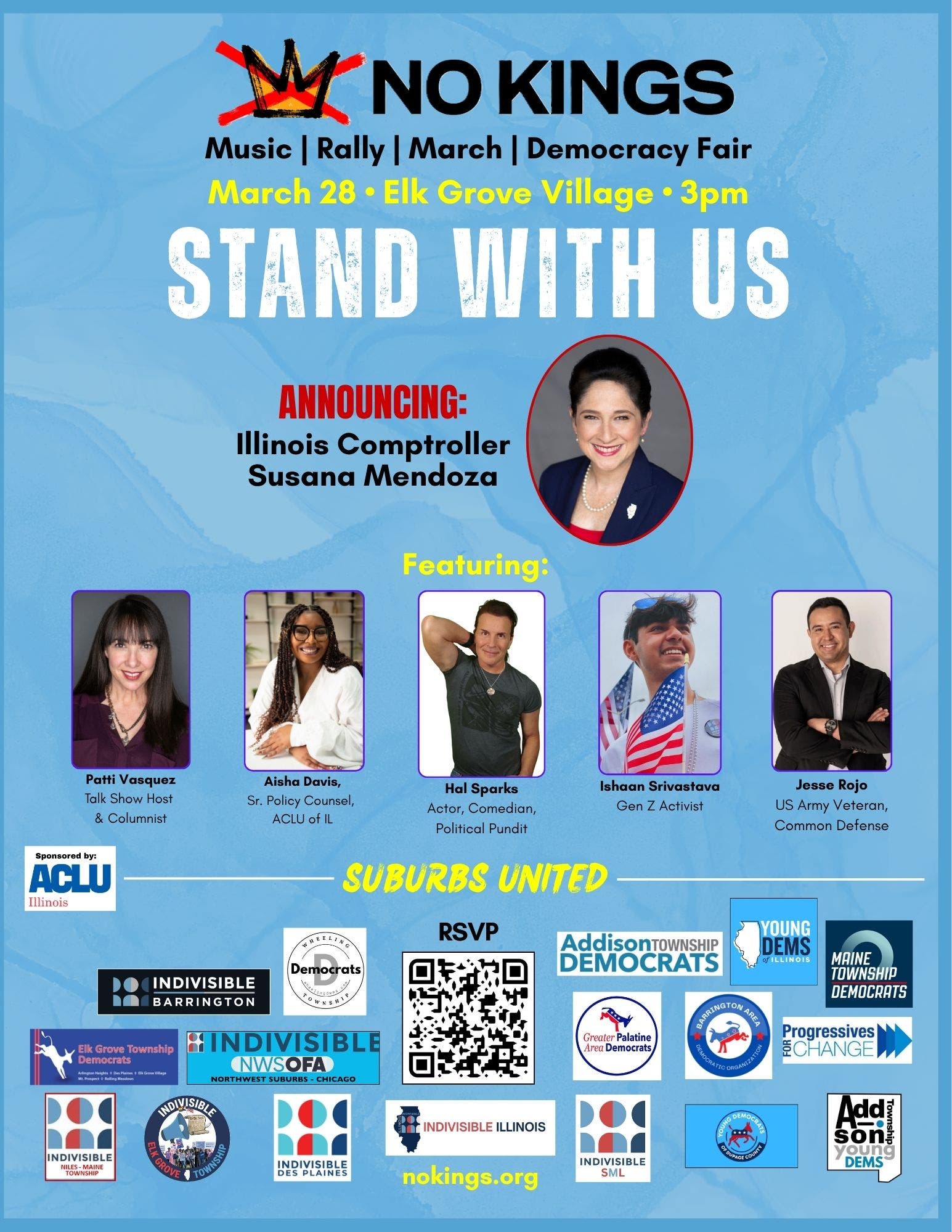 NO KINGS: Elk Grove Village