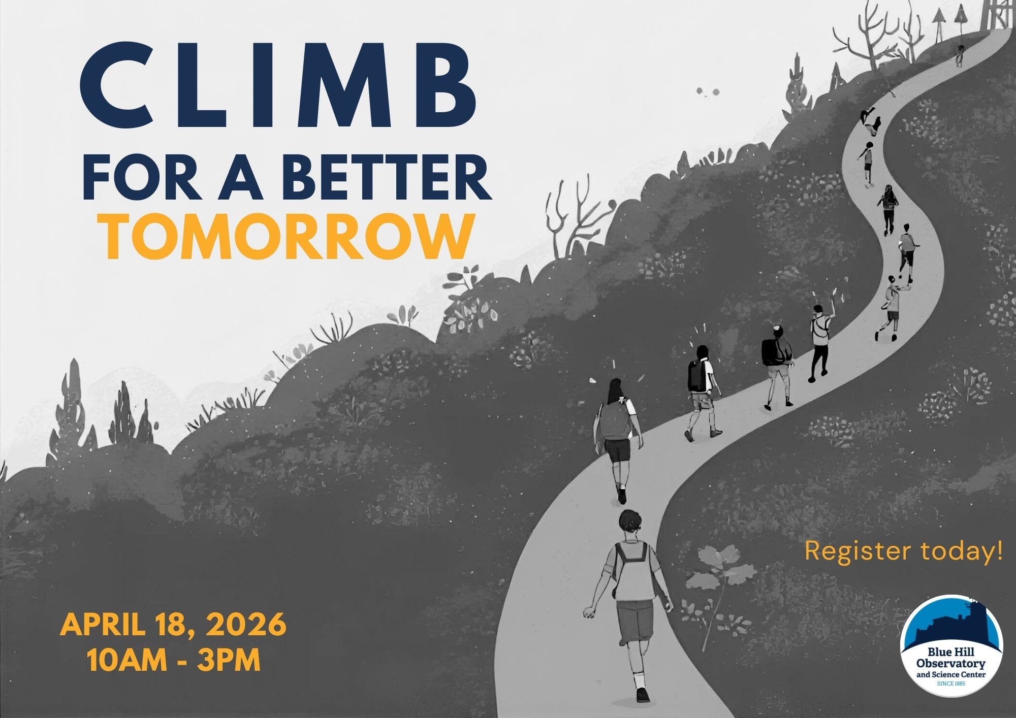 Earth Day Climb for a Better Tomorrow at Blue Hill Observatory