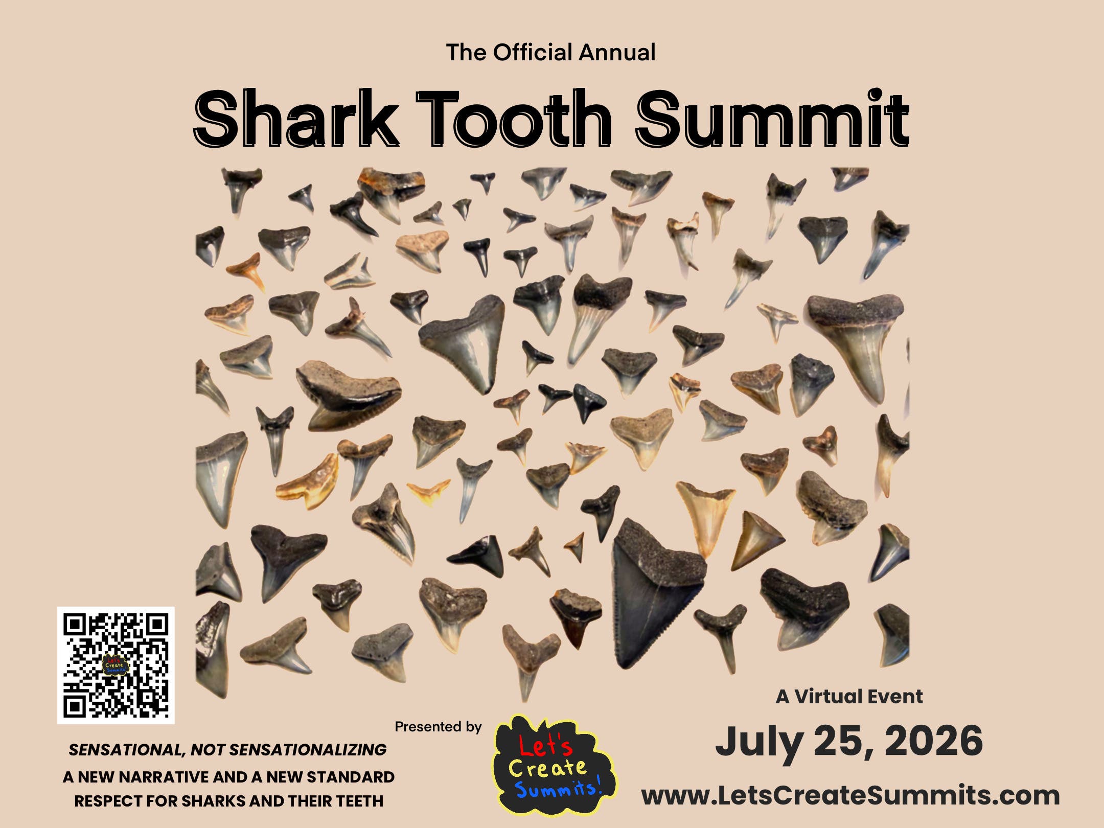 Shark Tooth Summit: A Virtual Event for Shark Lovers and Shark Tooth Collectors