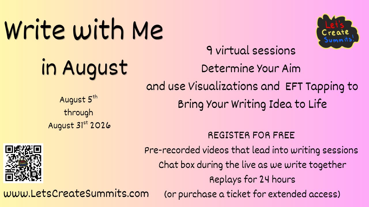 Write with Me in August