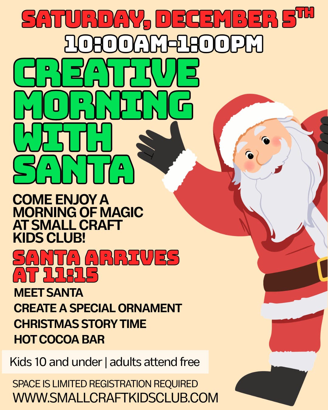 Creative Morning With Santa