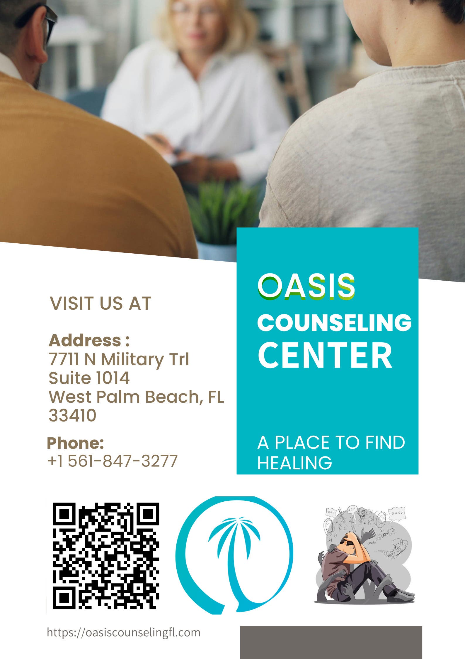 Expert Mental Health Support at Oasis Counseling Center in West Palm Beach, FL