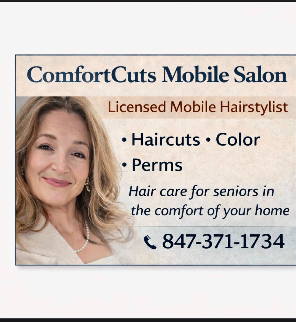 Comfort cuts mobile salon