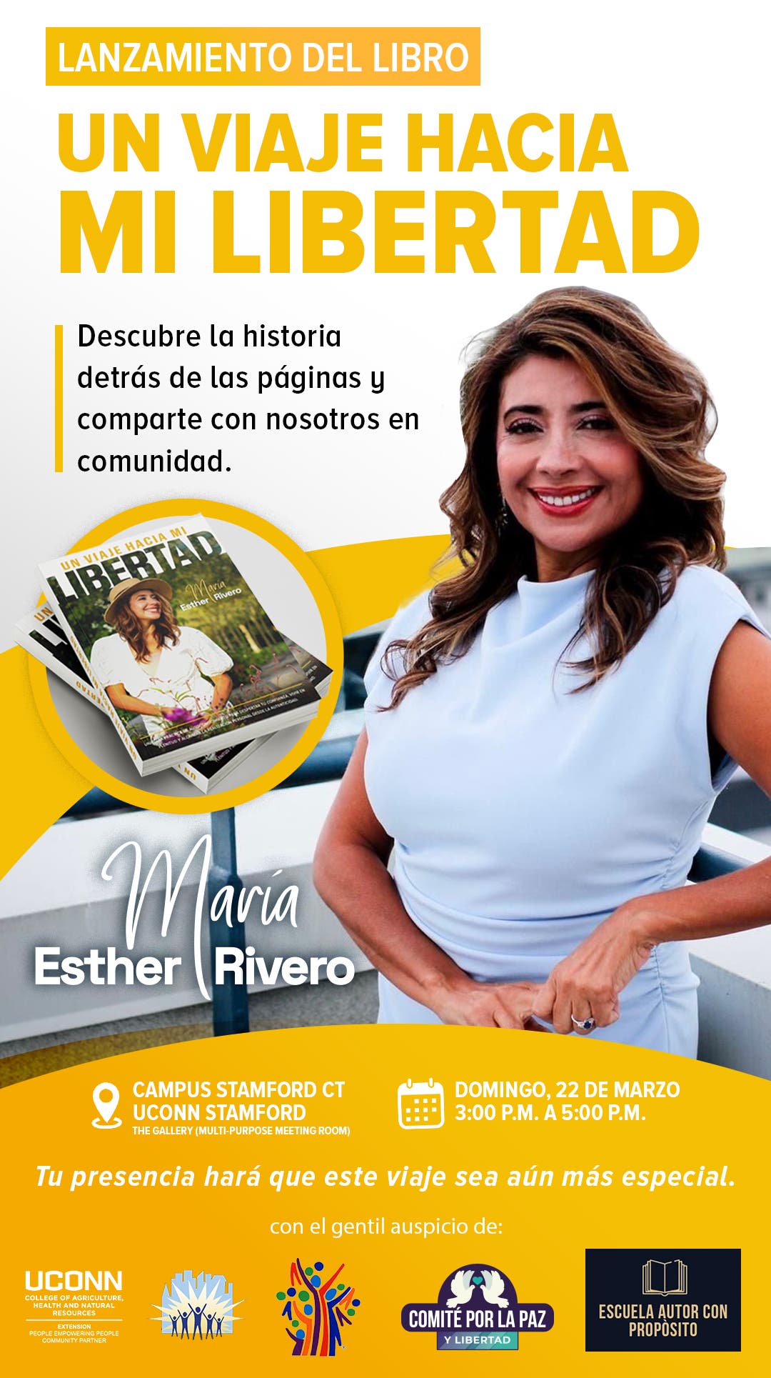 Bolivian Author Launches “A Journey Toward My Freedom.”