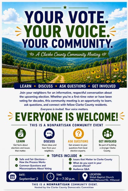 Your vote. Your voice. Your community.