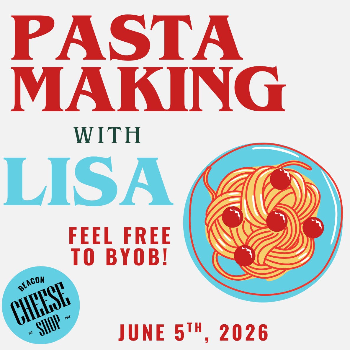 Homemade Pasta Making Class