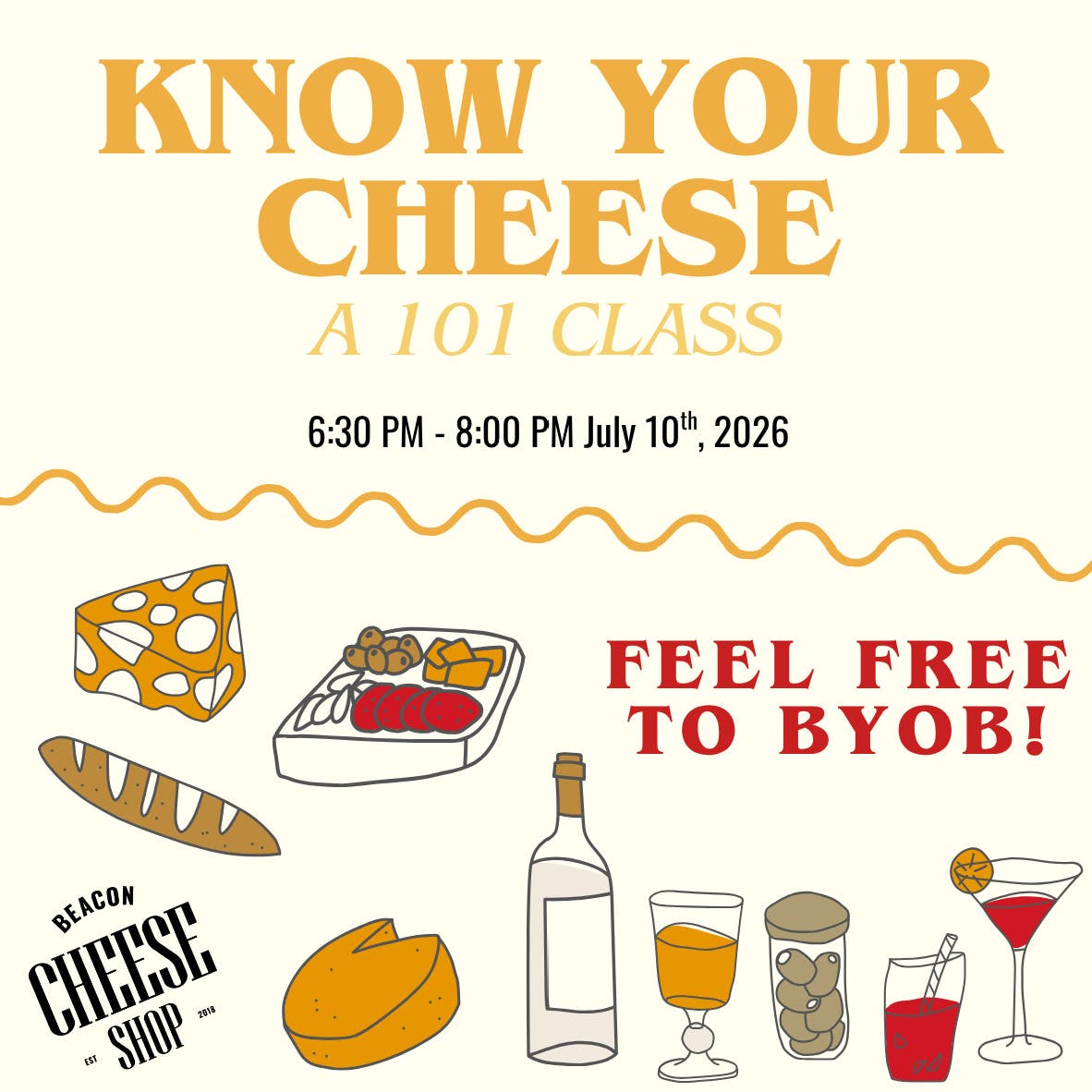 Cheese 101 Class