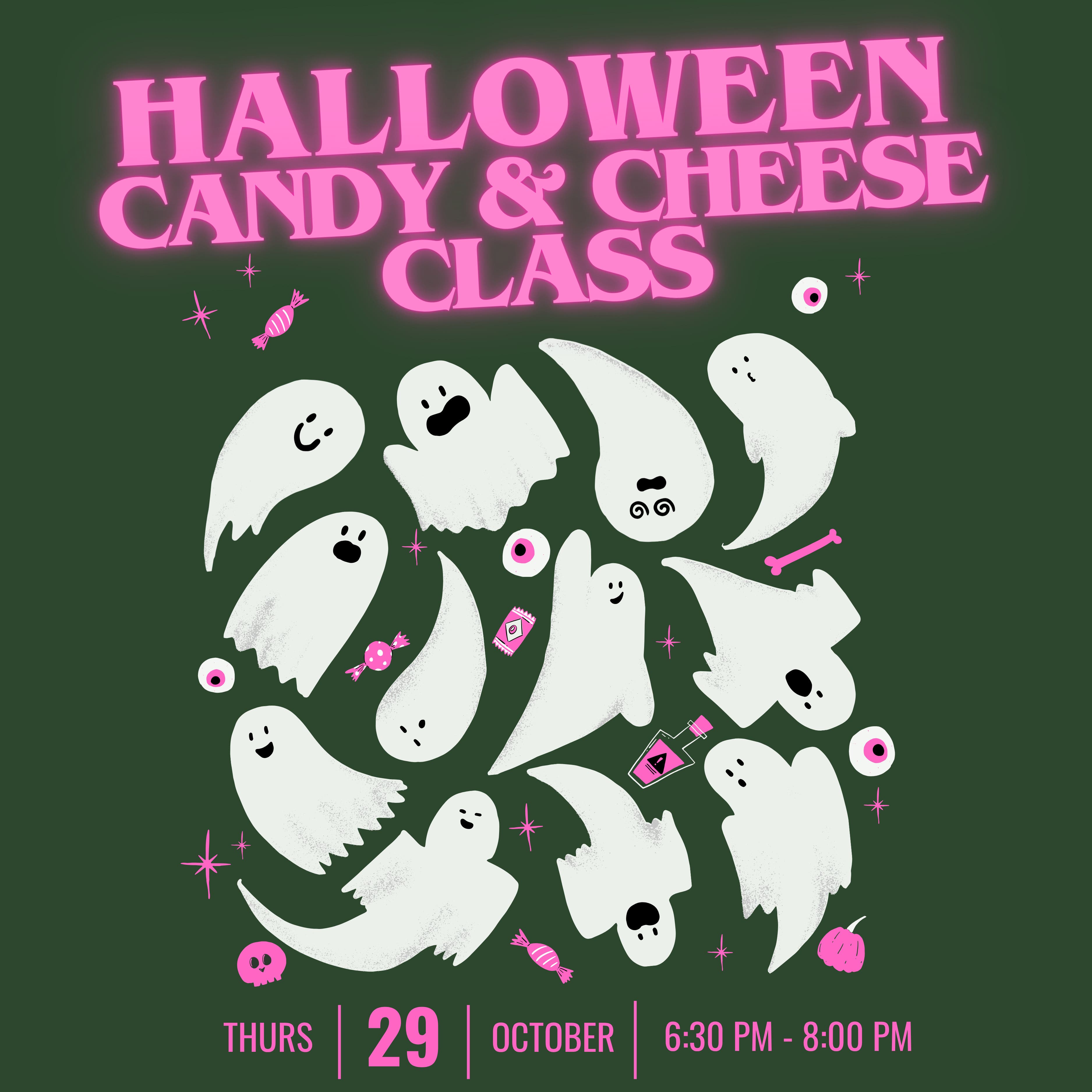 Halloween Candy & Cheese Class