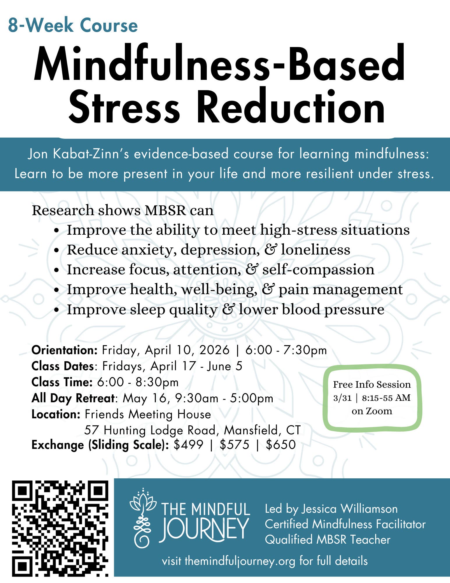 Mindfulness-Based Stress Reduction