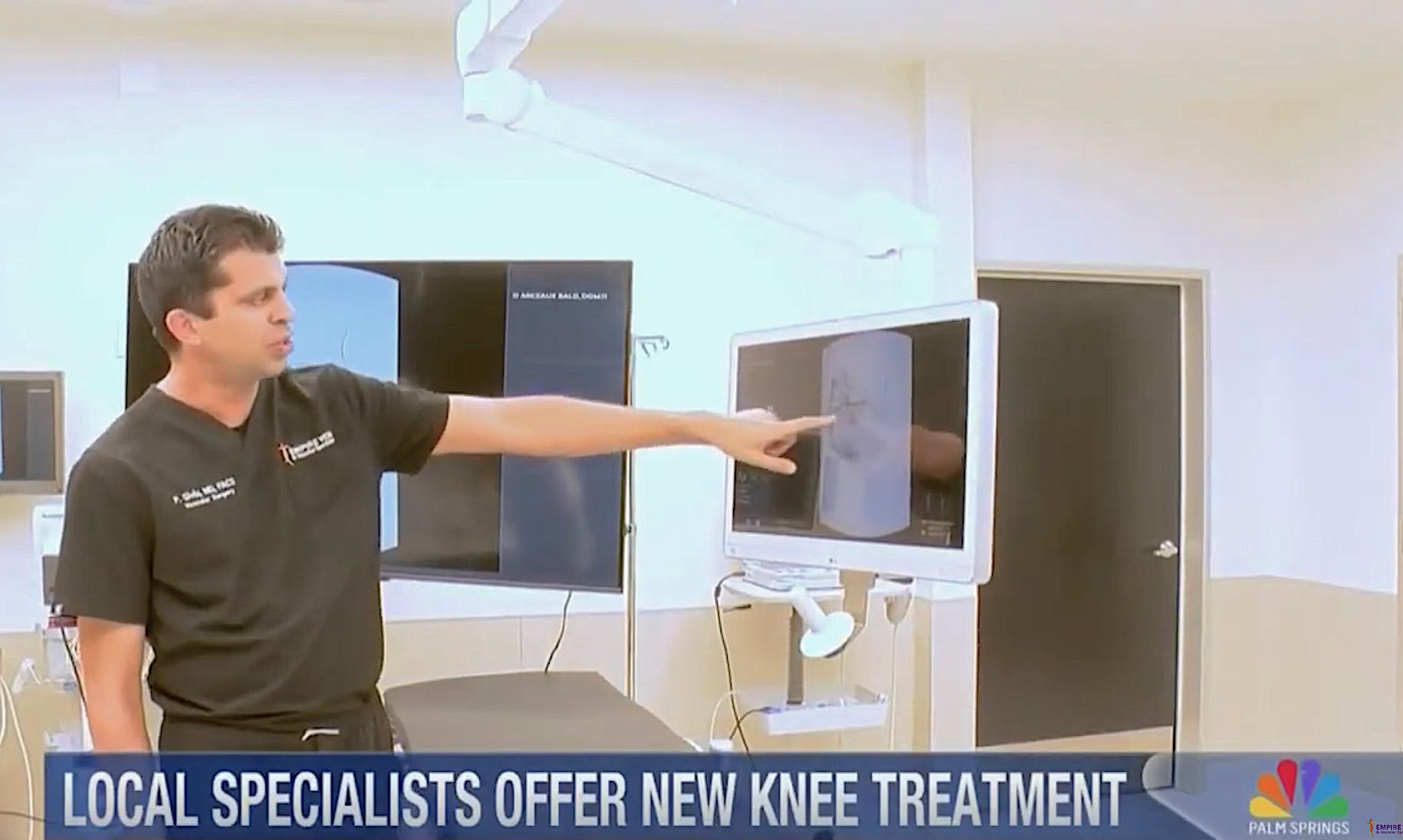 Non-Surgical Treatment for Knee Pain Explained By Dr. Pushpinder Sivia On TV News