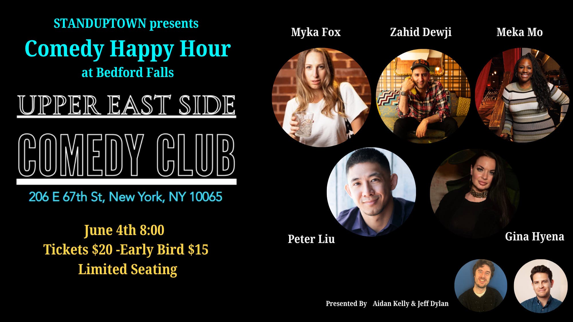 STANDUPTOWN — Comedy Happy Hour at UESC 6/4