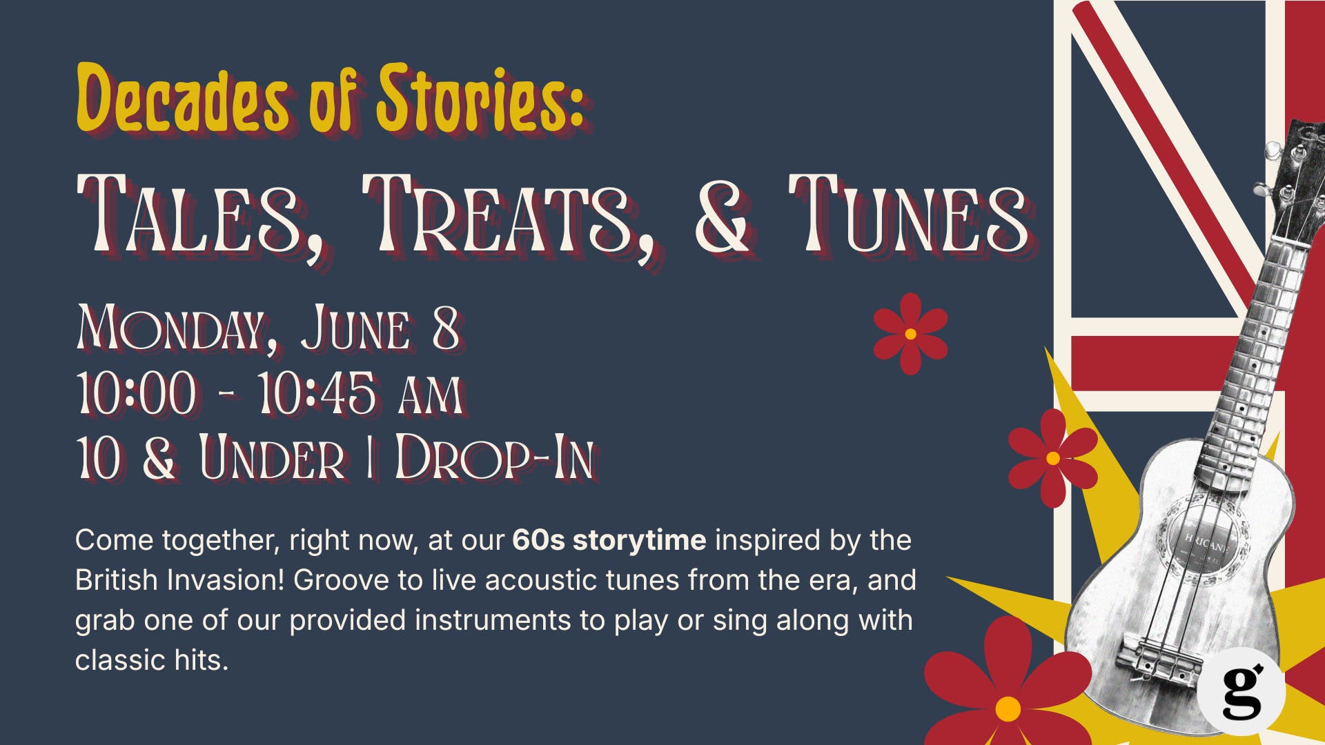 Decades of Stories: Tales, Tunes, & Treats