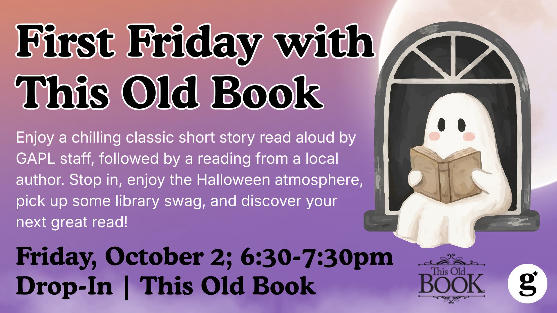 First Friday with This Old Book
